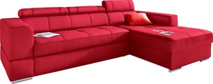 TRENDMANUFAKTUR Ecksofa, wahlweise mit Bettfunktion