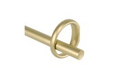 Umbra Vorhangstange »Ringlet, Gold«, ausziehbar