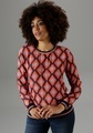 Aniston SELECTED Shirtbluse, mit sportiven Tapes - NEUE KOLLEKTION