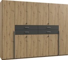 Wimex - Kleiderschrank Denver - Hellbraun und Dunkelgrau