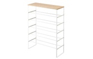 Yamazaki, Yamazaki - Schuhregal Tower - weiss - Mischmaterial - 66/25/87 cm