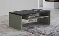 INOSIGN, INOSIGN Couchtisch »Cross, Breite 120 cm, moderner Sofatisch für Wohnzimmer«, Tisch mit offenem Fachboden