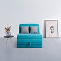 INOSIGN Schlafsofa »Fantastico Plus Schlafsofa 92cm (Liegefläche 92/190cm)«, mit Bettkasten, Inklusive 1 Rücken- und 2 Zierkissen