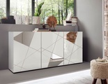 LC Sideboard »Vittoria Sideboard«, Breite 181 cm, Front mit Siebdruck und Spiegel