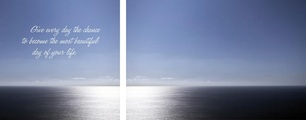undefined, Leinwandbild »Day of your life« (Set)