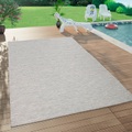 Paco Home Teppich »Sonset«, rechteckig, 5 mm Höhe, Flachgewebe, In- und Outddor geeignet, Wohnzimmer