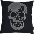 done.® Dekokissen »Stone Skull«, (1 St.), mit Totenkopf-Applikation