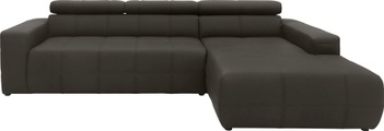 DOMO collection Wohnlandschaft »Brandon«, inklusive Kopfteilverstellung, wahlweise mit Sitztiefenverstellung