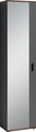 byLIVING, byLIVING Garderobenschrank »Jakob«, mit grossem Spiegel, Breite 49 cm
