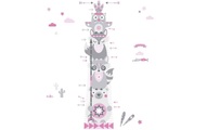 anna wand Wandtattoo »Messlatte Litt«