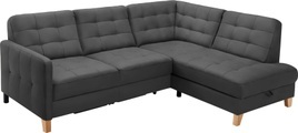 exxpo - sofa fashion Ecksofa »Elio«, wahlweise mit Bettfunktion und Bettkasten, in vielen Bezugsqualitäten