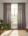elbgestoeber Vorhang »Elbsegel 2«, (1 St.), basic, transparent, monochrom, bis 295 cm Länge
