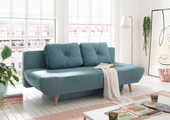 COUCH? Schlafsofa »Klappt gut«, lässt sich schnell und einfach in ein bequemes Bett umwandeln, inklusive Bettkasten