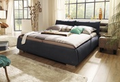 TOM TAILOR Polsterbett »SOFT PILLOW«, mit Kopfteil in Kissenform, wahlweise mit Lattenrost und Matratze