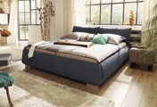 TOM TAILOR Polsterbett »SOFT PILLOW«, mit Kopfteil in Kissenform, wahlweise mit Lattenrost und Matratze