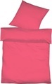 fleuresse Bettwäsche »Provence«, (2 tlg.), Bettwäsche in Halbleinen Qualität, unifarbene Bettwäsche