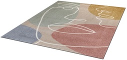 wash+dry by Kleen-Tex Teppich »Modern Faces«, rechteckig, 9 mm Höhe