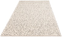 MY HOME, my home Teppich »Zarina«, rechteckig, 6 mm Höhe, Strickoptik, Wohnzimmer