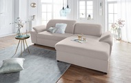 exxpo - sofa fashion Ecksofa, wahlweise mit Bettfunktion und Bettkasten
