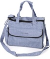 CHIC 4 BABY Wickeltasche Komfort Jeans hellblau