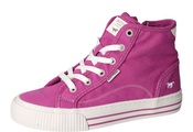 Mustang Shoes Schnürboots »High-Top-Sneaker, Freizeitschuh,«, Plateau, High Top-Sneaker, Freizeitschuh mit Innenreissverschluss