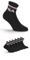FILA, Fila Sportsocken, (Packung, 6 Paar), Klassische Tennis-Sportsocken