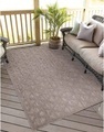 Carpet City Teppich »Santorini«, rechteckig, 5 mm Höhe, 3D-Effekt, für Wohnzimmer, Flur, Küche, Wintergarten, Balkon, Wetterfest & UV-beständig