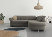 sit&more Ecksofa, wahlweise mit Bettfunktion, Bettkasten und Kopf- und Armteilverstellung