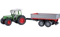 bruder ® Fendt 209 S mit Bordwandanhänger 02104