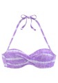 s.Oliver Bügel-Bikini-Top »Enja«, mit Batikdruck und Wickeloptik