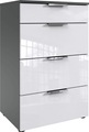 Wimex Schubkastenkommode »level36 D by fresh to go«, mit soft-close Funktion und Lackfronten, 4 Schubladen, Kommode hoch