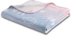 biederlack, Biederlack Babydecke »Babydecke Sweet Unicorn«, Babydecke Sweet Unicorn mit Einhörnern und Regenbögen
