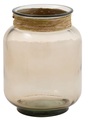 GOODproduct Tischvase »Beelia«, aus recyceltem Glas, Höhe ca. 25 cm
