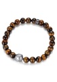 Firetti Perlenarmband »Earth Collection«, mit Tigerauge (synth.)