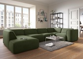 COUCH? Wohnlandschaft »Fettes Polster«, Modulsofa Set, Module einzeln für individuelle Zusammenstellung s. 