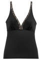 Bikini Oberteil Damen Schwarz Bedruckt B/38