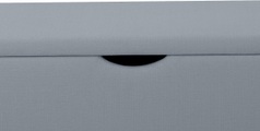 Places of Style Hockerbank »Standard«, mit Stauraum, Breite 120 cm oder 160 cm, auch als Garderobenbank oder Bettbank geeignet