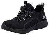 Rieker Damen Slipper Schwarz