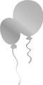 Dekospiegel »Luftballons«