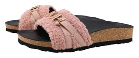 Joop! Pantolette »Peluche Sofi«, mit schöner JOOP!- Schmuckapplikation