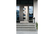 Durable, DURABLE Abfalleimer mit Ascher Silber 19