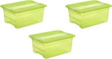 keeeper Aufbewahrungsbox »cornelia«, (Set, 3 St.), mit Deckel, 12 Liter