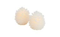 Sirius Clara LED Wachszapfen 2er-Set fernbedienbar