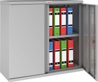 Phoenix Aktenschrank »Stahlschrank«, Aussenmass (HxBxT): 83x91,5x37 - Schlüsselschloss