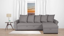 GEPADE Ecksofa »Sugar«, mit Schlaffunktion, Bettkasten und Zierkissen