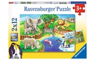 Ravensburger, Puzzle Tiere im Zoo