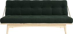 Karup Design Schlafsofa FOLK Cord Gestell und Stofffarbe auswählbar