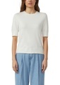s.Oliver Strickpullover Halbarm-Strick mit Viskose