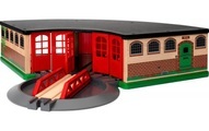 BRIO World - 33736 Großer Ringlokschuppen