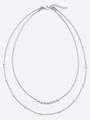 undefined, Collier in silberfarben von heine